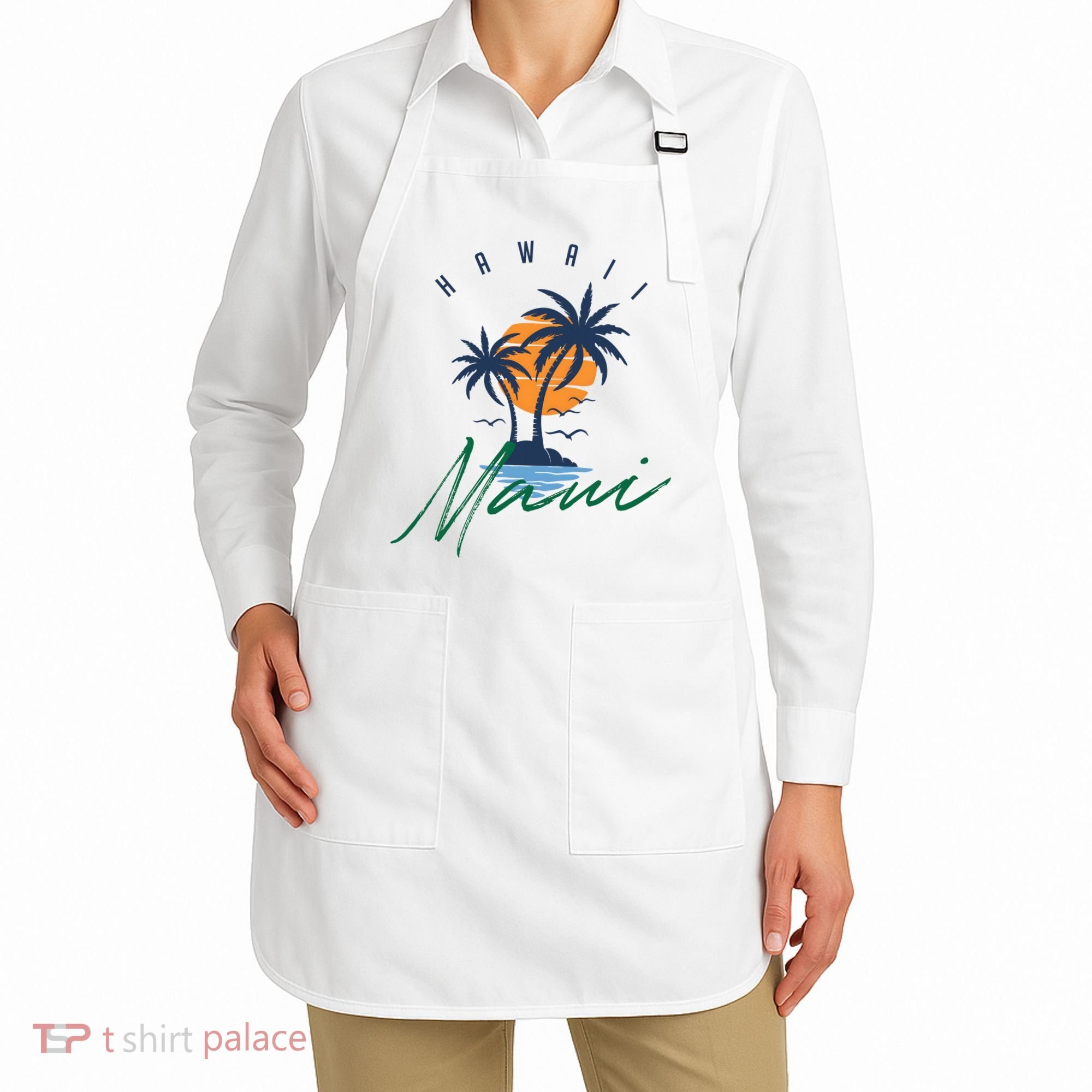 Summer In Maui Hawaii Apron