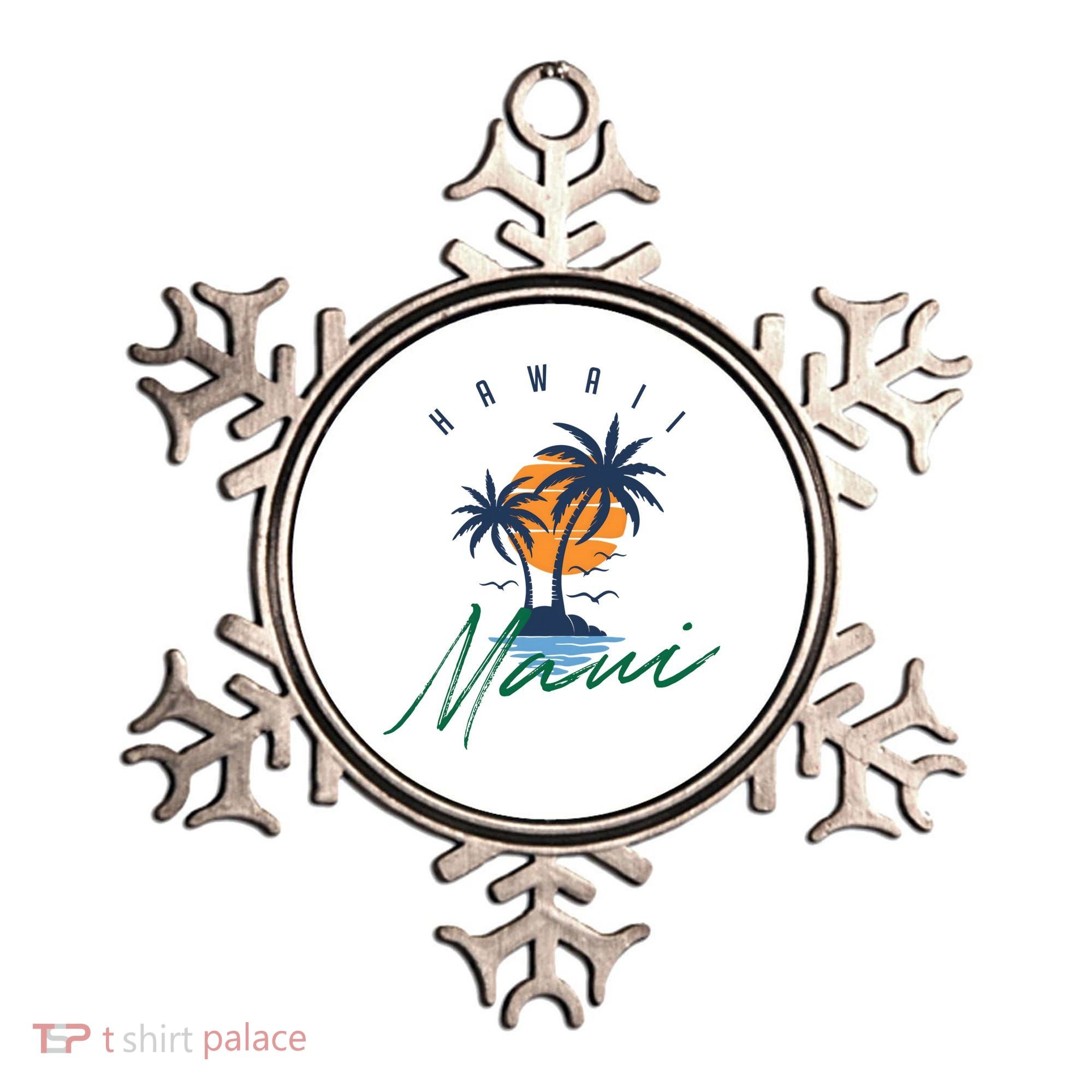 Summer In Maui Hawaii Ornament