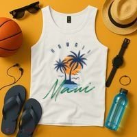 Summer In Maui Hawaii Tank Top thumb 4