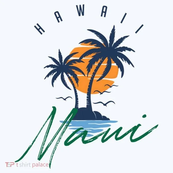 Summer In Maui Hawaii Golf Towel