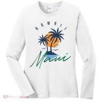 Summer In Maui Hawaii Women's Long Sleeve Shirt thumb 0