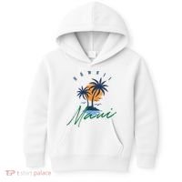 Summer In Maui Hawaii Kids Hoodie thumb 0