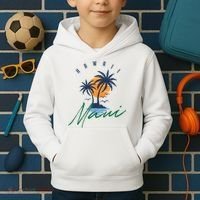 Summer In Maui Hawaii Kids Hoodie thumb 2