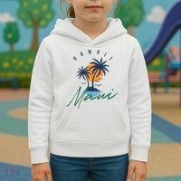 Summer In Maui Hawaii Kids Hoodie thumb 3