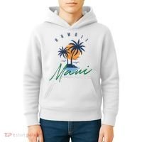 Summer In Maui Hawaii Kids Hoodie thumb 4