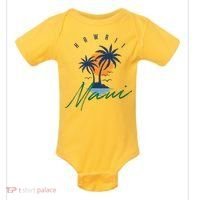 Summer In Maui Hawaii Baby Bodysuit thumb 0