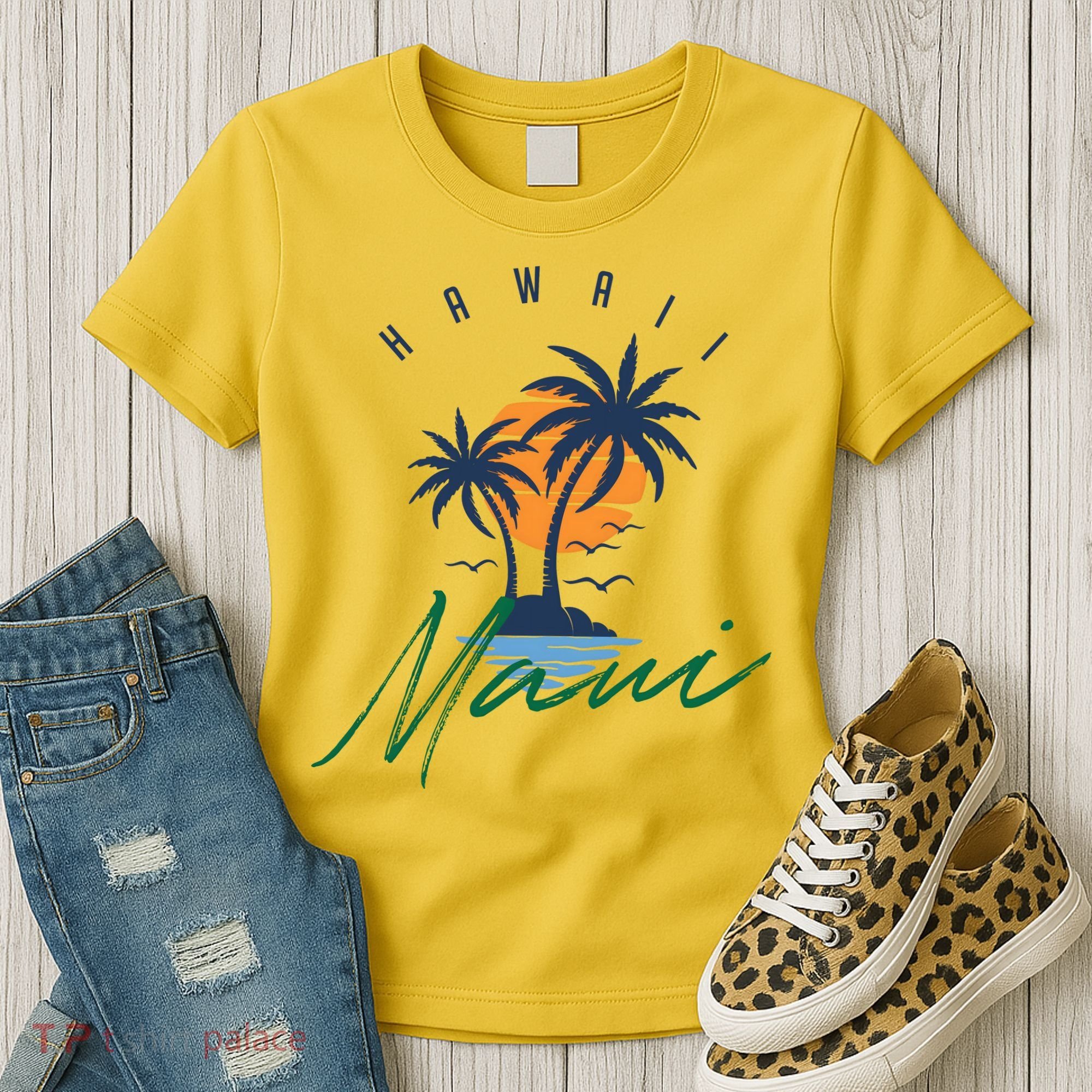 Summer In Maui Hawaii Women's T-Shirt