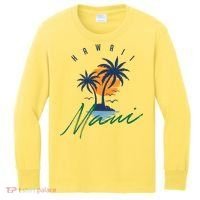 Summer In Maui Hawaii Kids Long Sleeve Shirt thumb 0