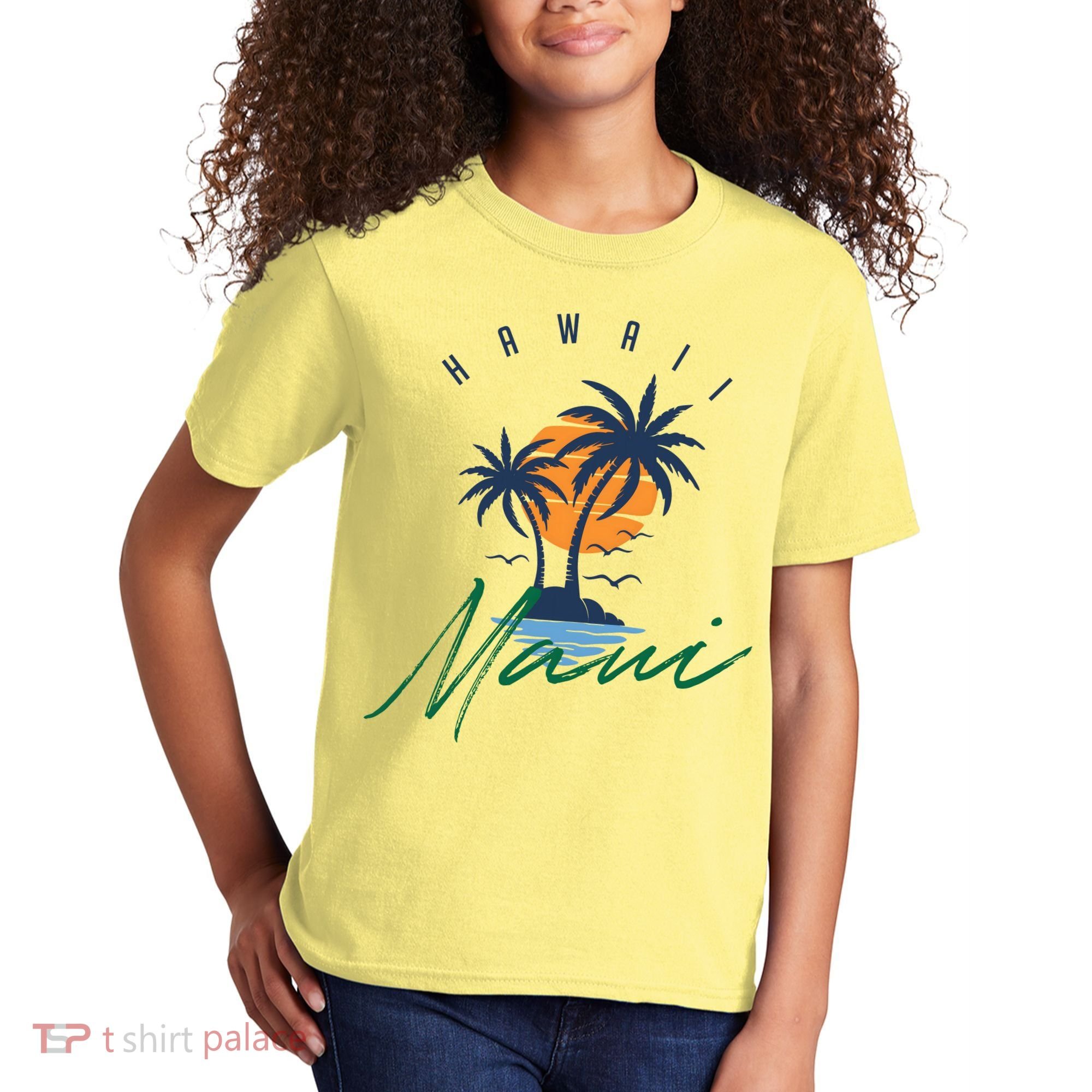 Summer In Maui Hawaii Kids T-Shirt