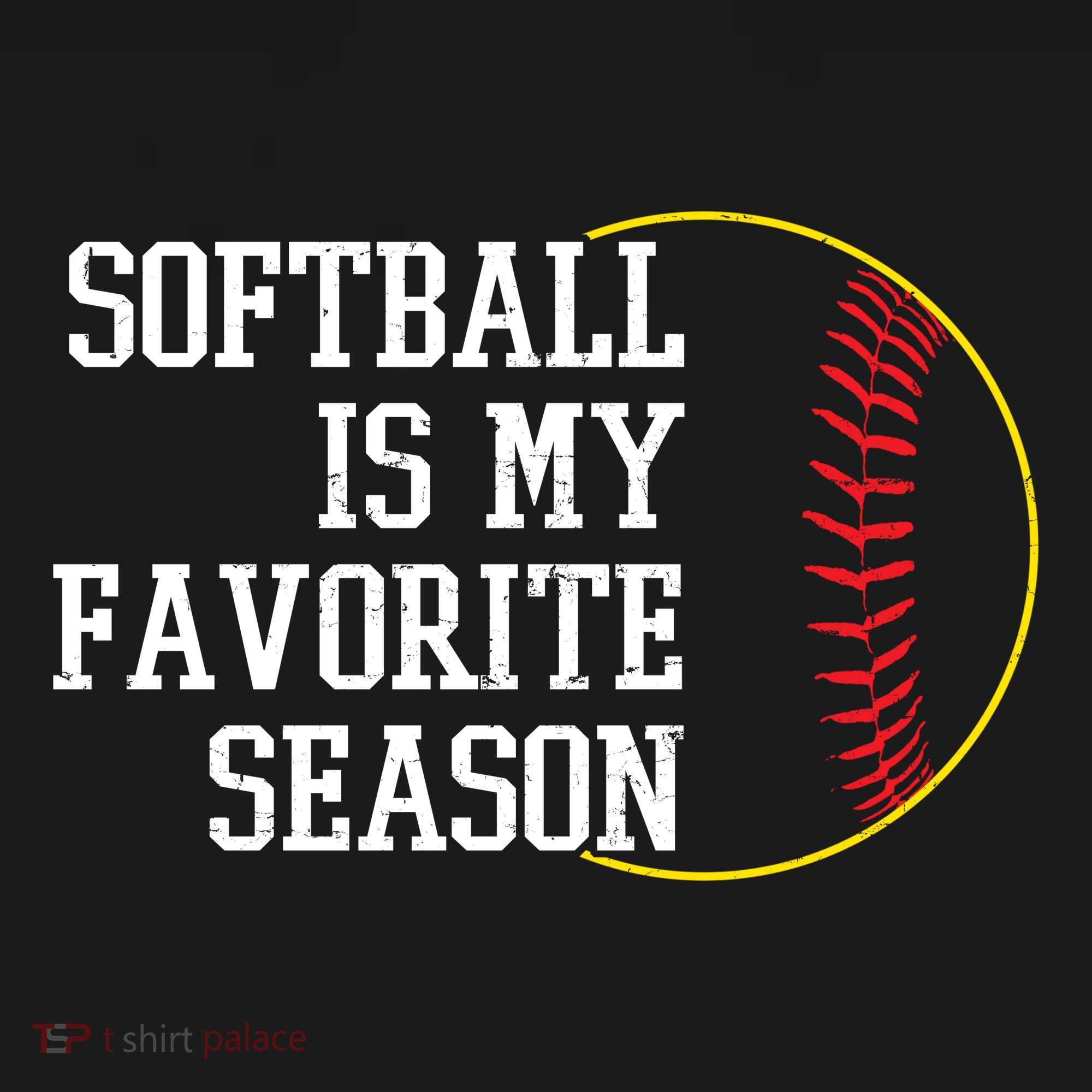 Softball Is My Favorite Season Backpack