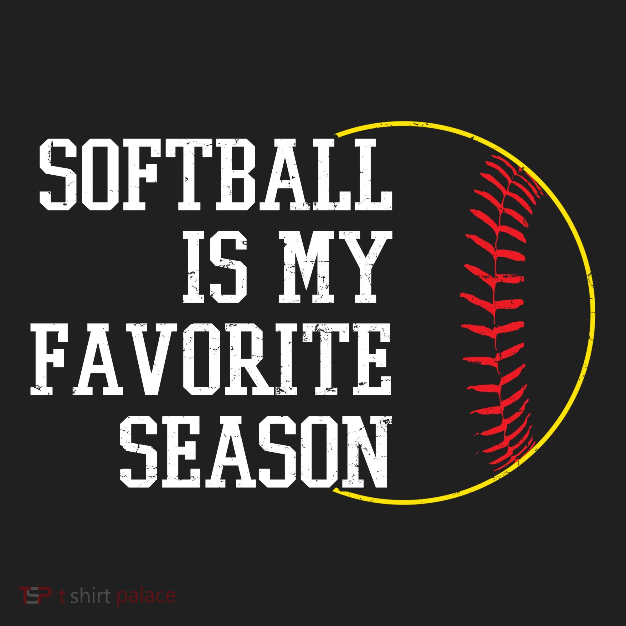 Softball Is My Favorite Season Tumbler