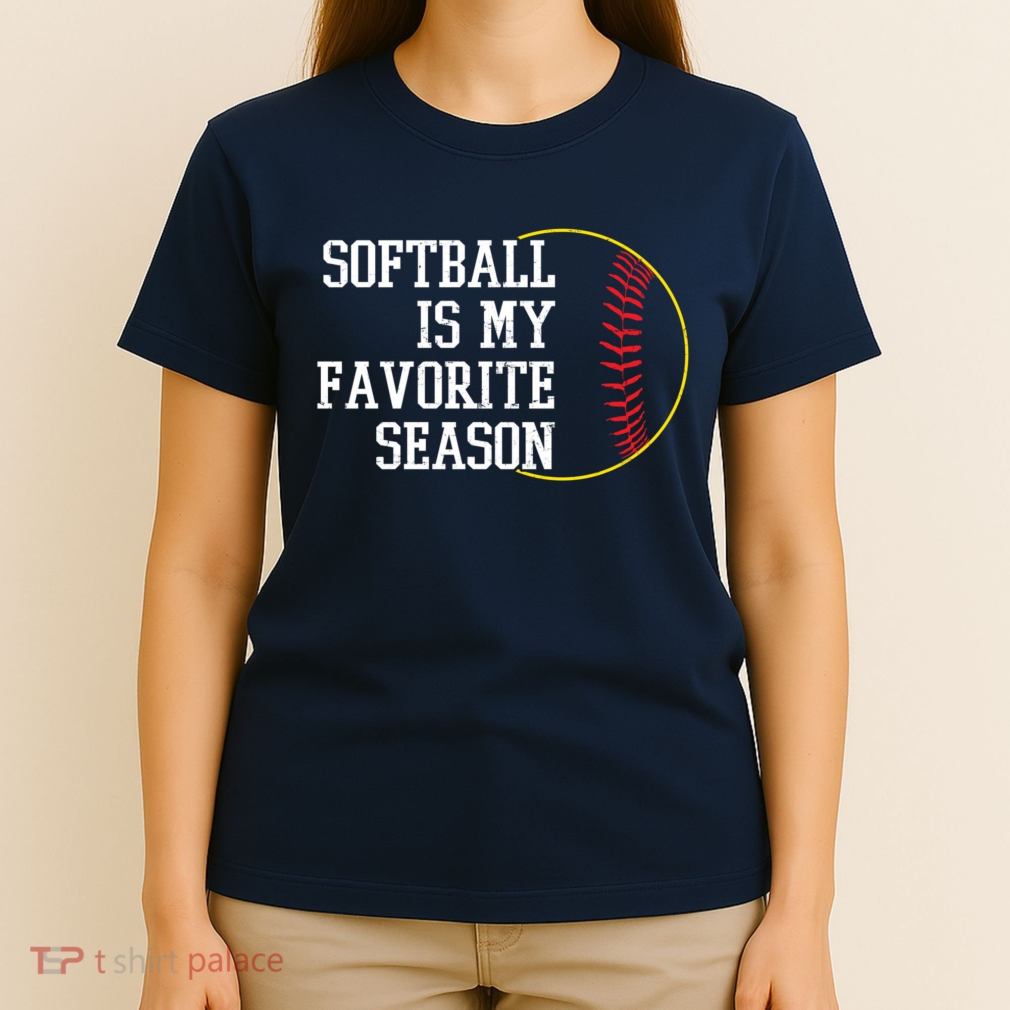 Softball Is My Favorite Season T-Shirt