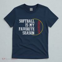 Softball Is My Favorite Season T-Shirt thumb 5