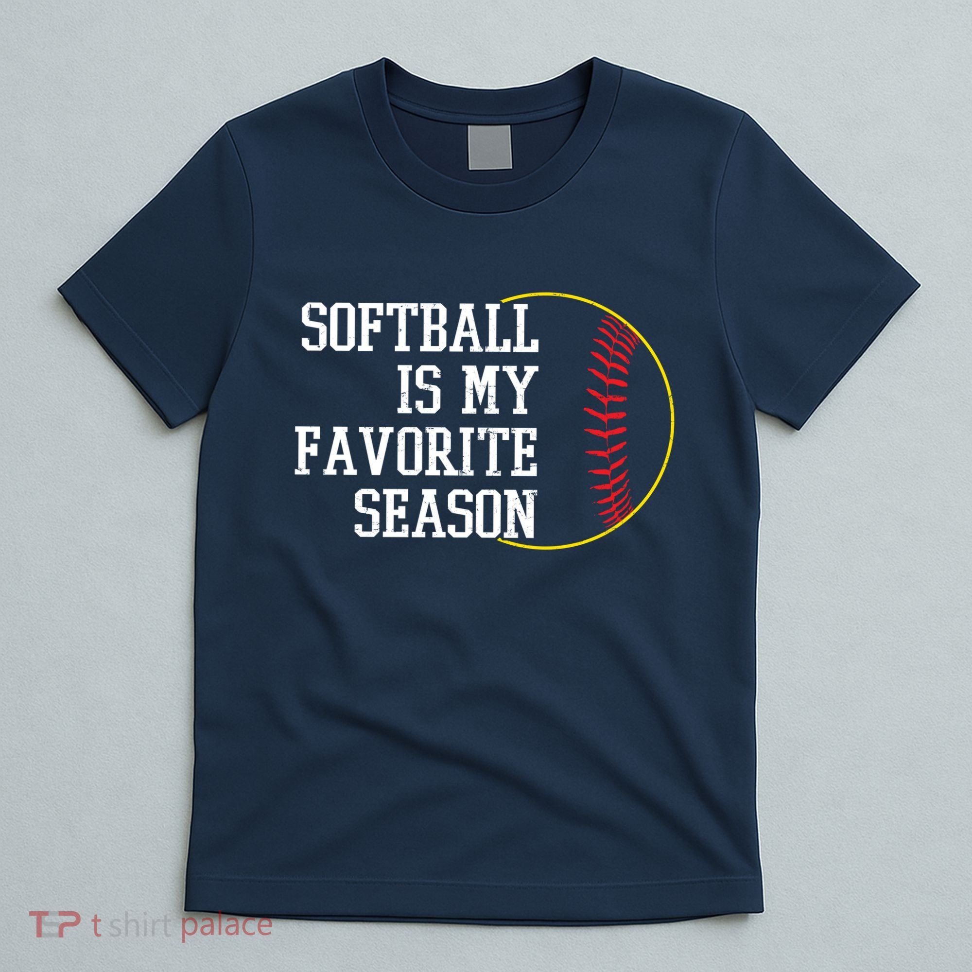 Softball Is My Favorite Season T-Shirt