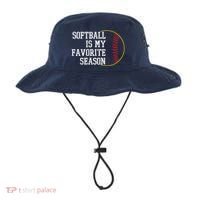 Softball Is My Favorite Season Bucket Hat thumb 0