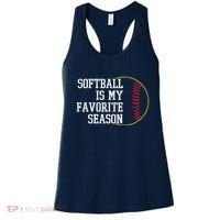 Softball Is My Favorite Season Women's Tank Top thumb 0