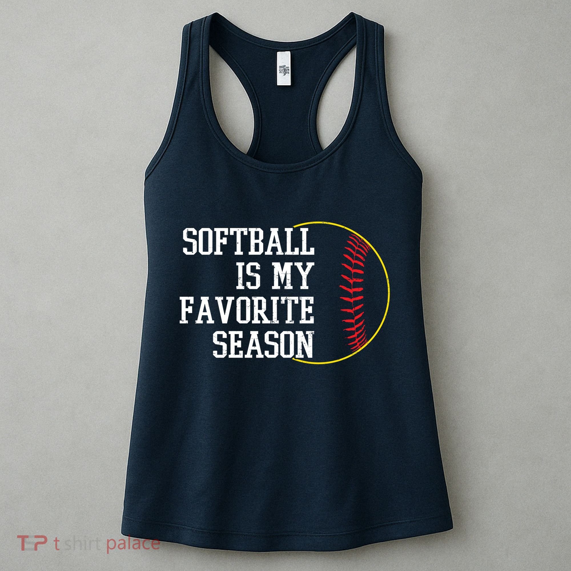 Softball Is My Favorite Season Women's Tank Top