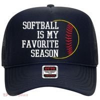 Softball Is My Favorite Season Hat thumb 0