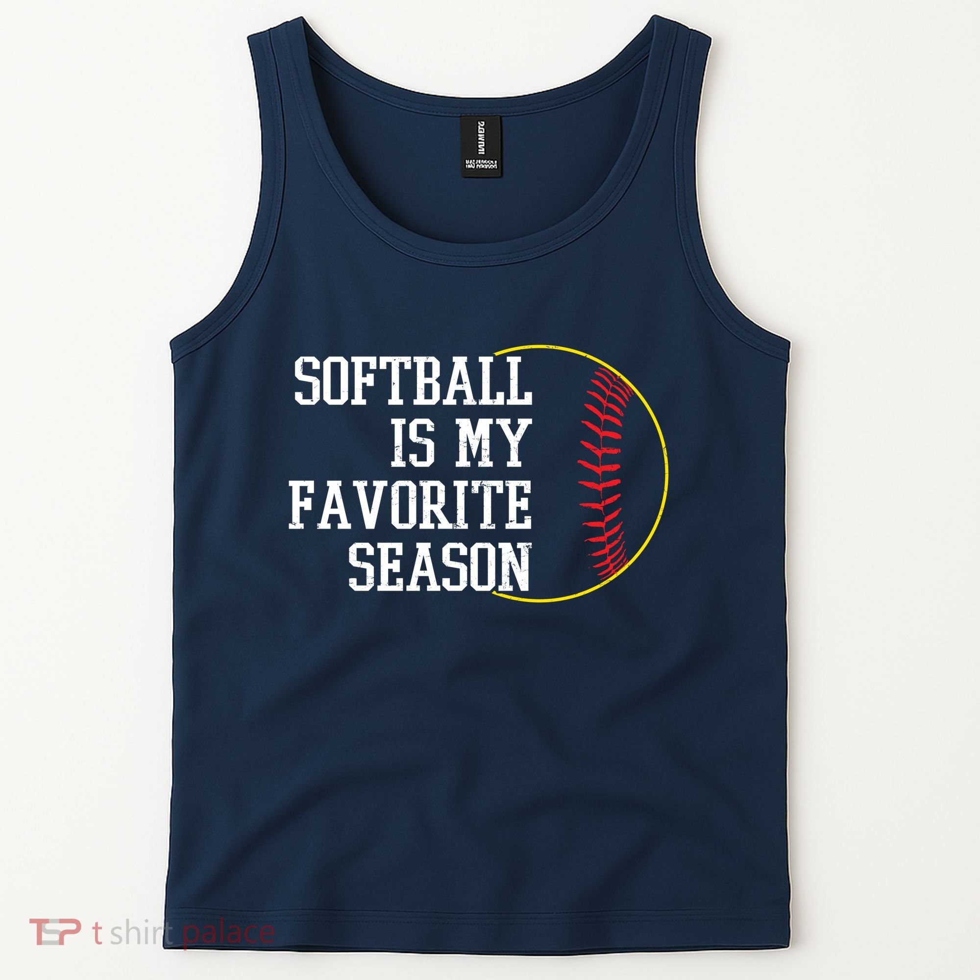Softball Is My Favorite Season Tank Top