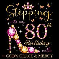 Stepping Into My 80th Birthday With God'S Grace & Mercy Cute Coffee Mug thumb 5