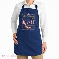 Stepping Into My 80th Birthday With God'S Grace & Mercy Cute Apron thumb 2
