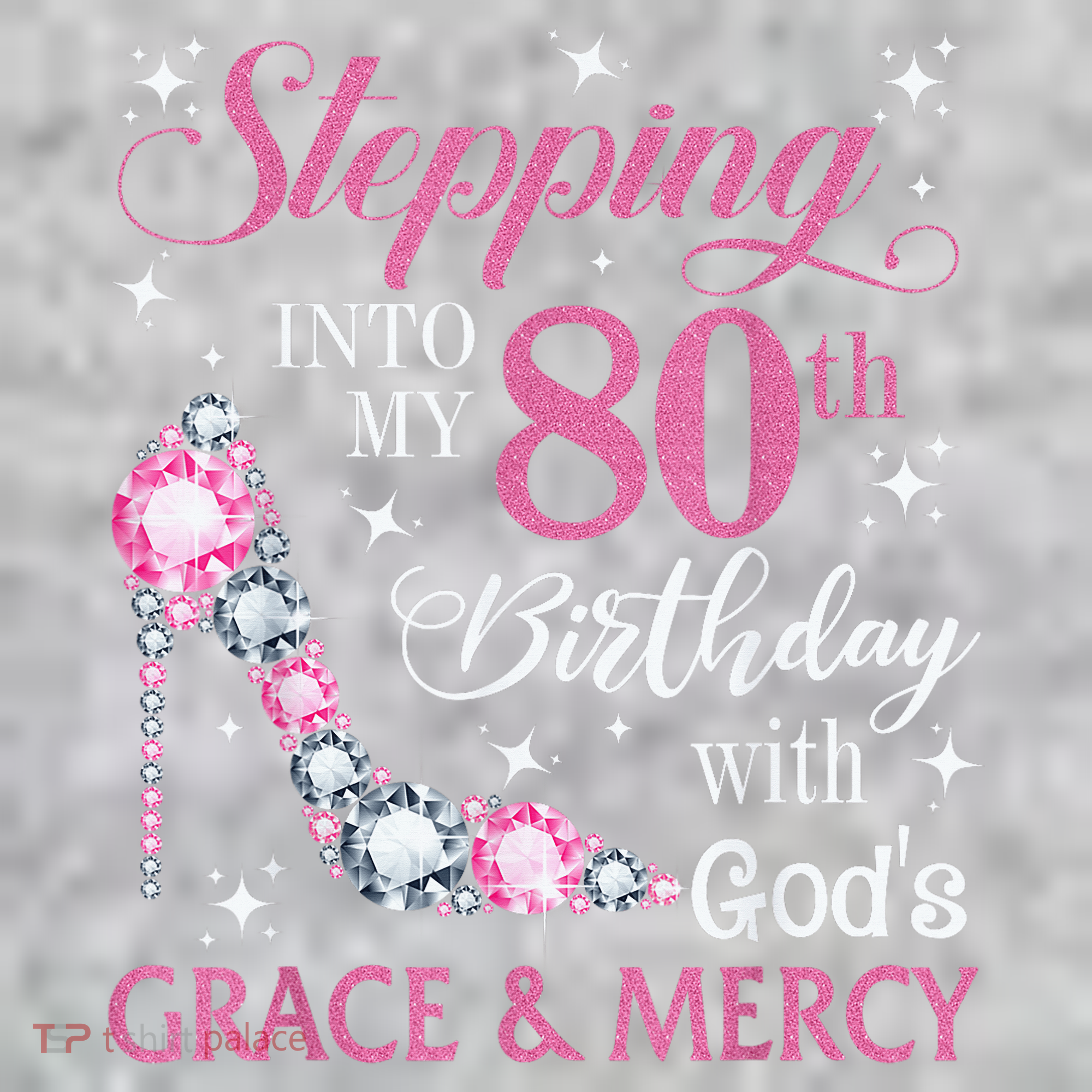 Stepping Into My 80th Birthday With God'S Grace & Mercy Lady The Baniff Cuffed Pom Beanie