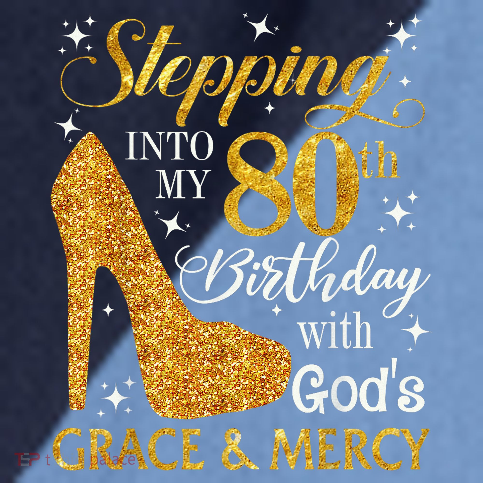 Stepping Into My 80th Birthday With God'S Grace & Mercy Raglan Baseball Sleeve Shirt