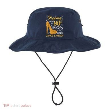 Stepping Into My 80th Birthday With God'S Grace & Mercy Bucket Hat