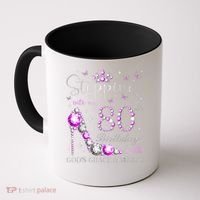Stepping Into My 80th Birthday With God'S Grace & Mercy Coffee Mug thumb 0