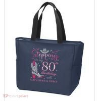 Stepping Into My 80th Birthday With God'S Grace And Mercy Tote Bag thumb 3