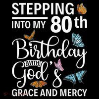 Stepping Into My 80th Birthday With Gods Grace And Mercy Coffee Mug thumb 5