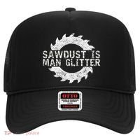 Sawdust Is Man Woodworking FatherS Day Gift Hat thumb 0