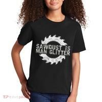 Sawdust Is Man Woodworking FatherS Day Gift Kids T-Shirt thumb 2