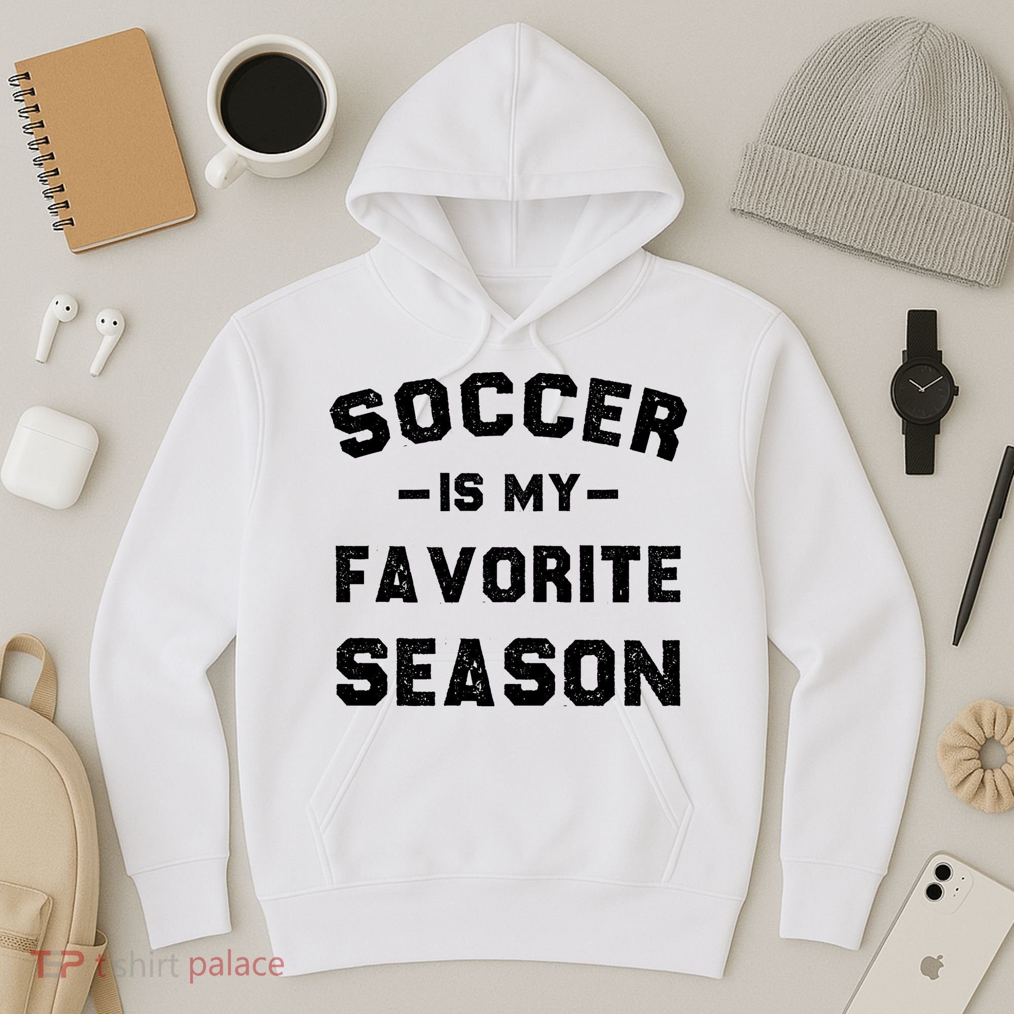 Soccer Is My Favorite Season Hoodie