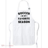 Soccer Is My Favorite Season Apron thumb 0