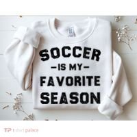 Soccer Is My Favorite Season Sweatshirt thumb 2