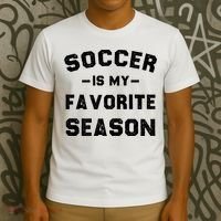 Soccer Is My Favorite Season T-Shirt thumb 3