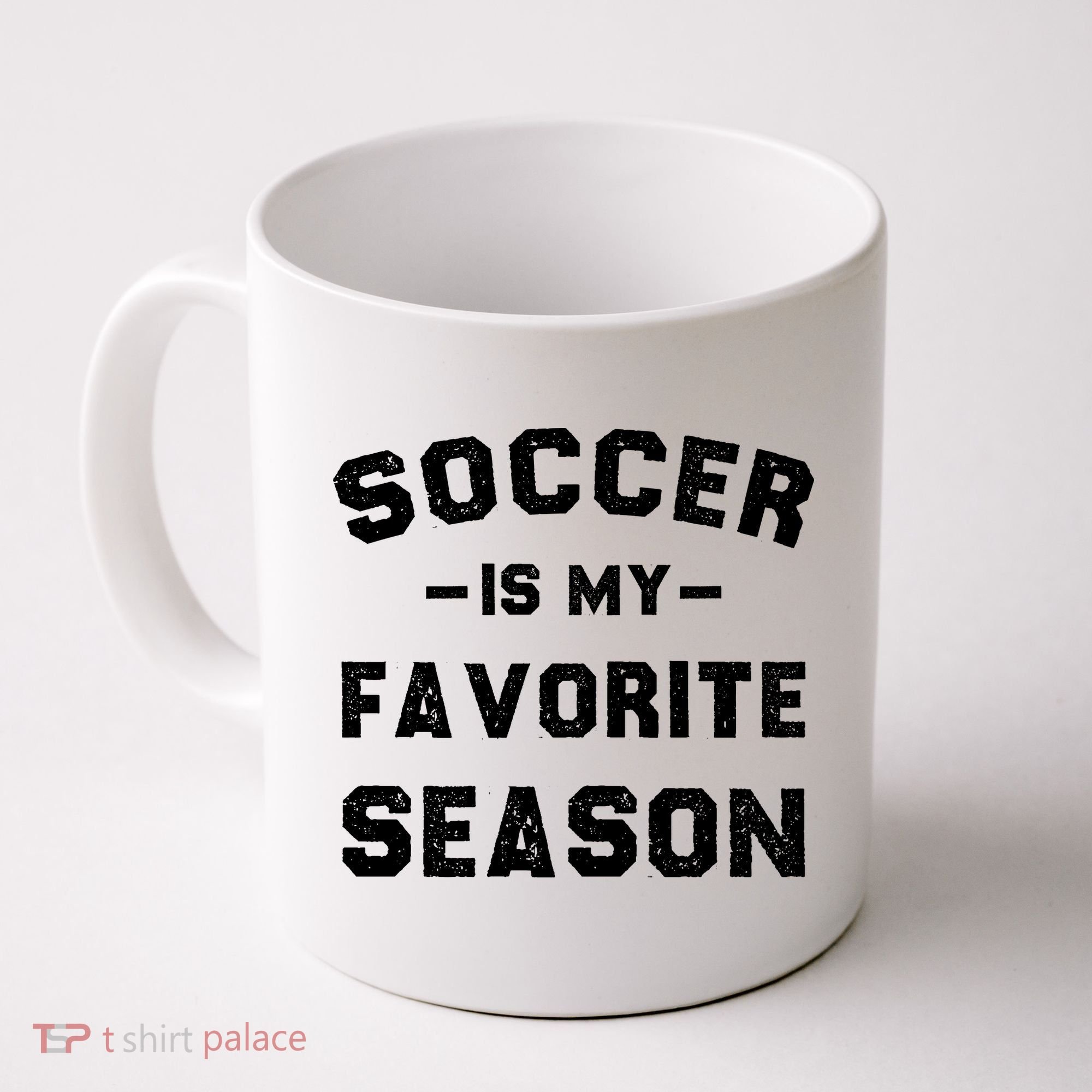 Soccer Is My Favorite Season Coffee Mug
