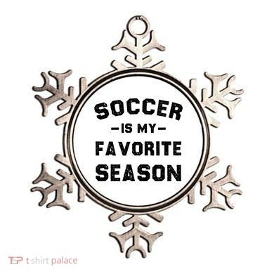 Soccer Is My Favorite Season Ornament