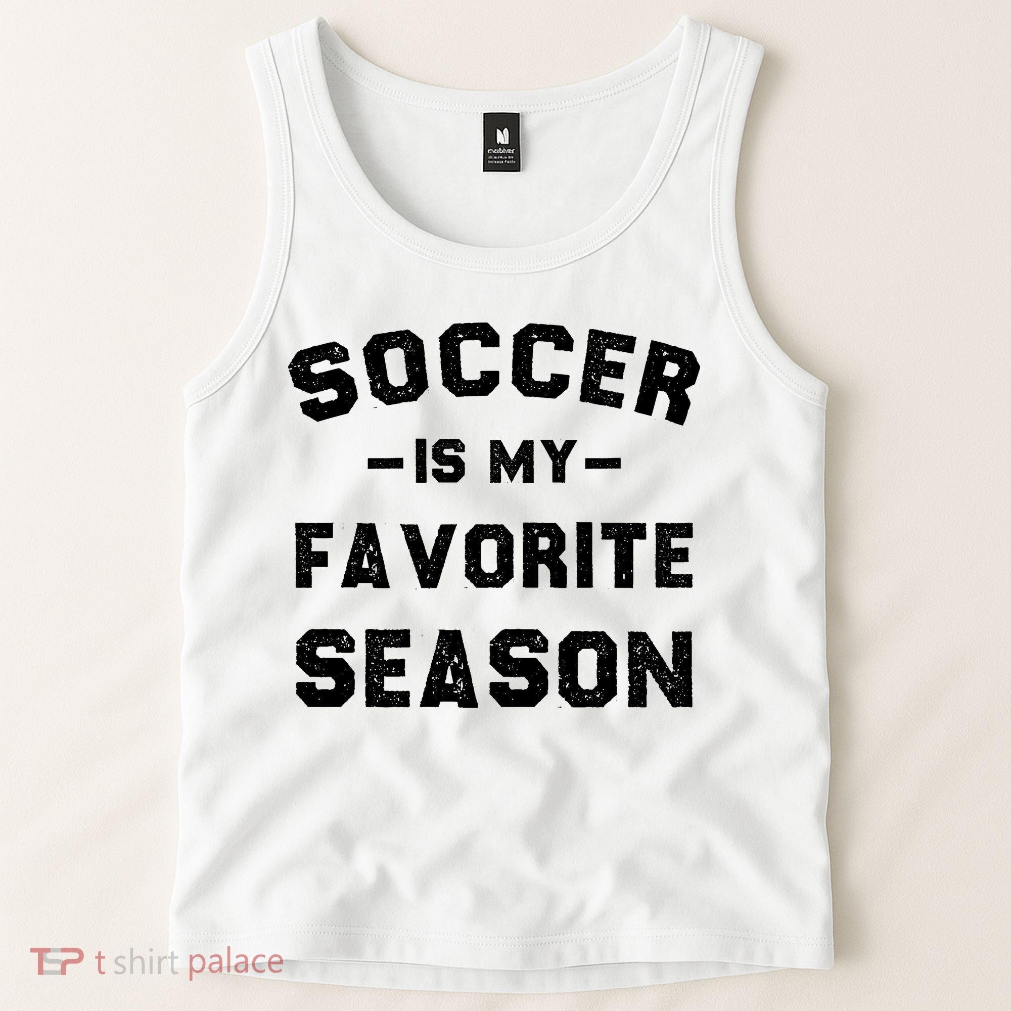 Soccer Is My Favorite Season Tank Top