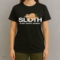 SLOTH IS MY SPIRIT ANIMAL T-Shirt thumb 4
