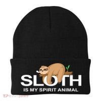 SLOTH IS MY SPIRIT ANIMAL Beanie thumb 0