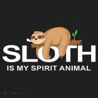 SLOTH IS MY SPIRIT ANIMAL Tumbler thumb 3