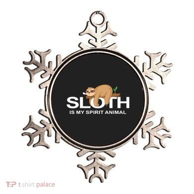 SLOTH IS MY SPIRIT ANIMAL Ornament