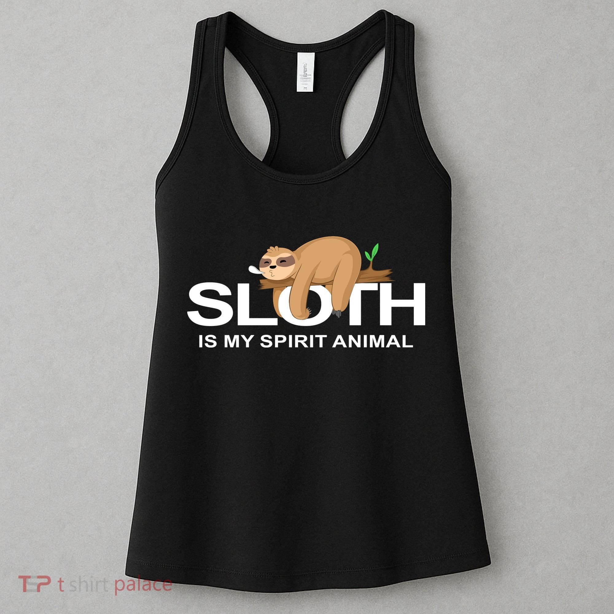 SLOTH IS MY SPIRIT ANIMAL Women's Tank Top