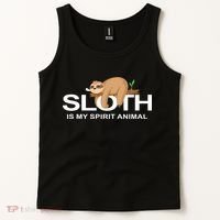 SLOTH IS MY SPIRIT ANIMAL Tank Top thumb 2