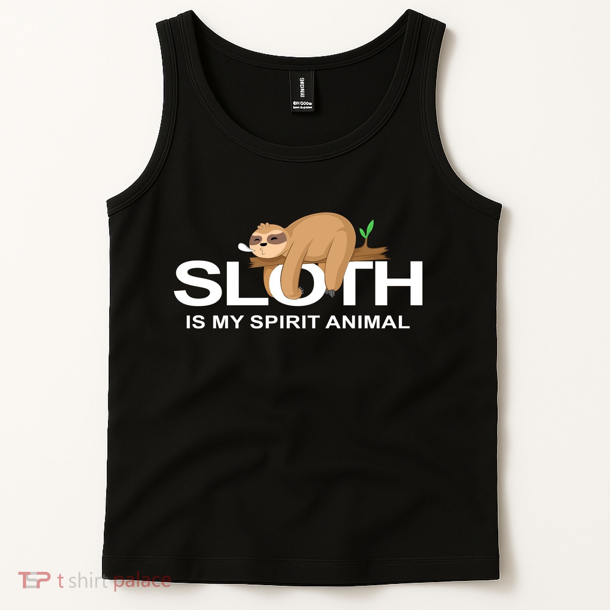 SLOTH IS MY SPIRIT ANIMAL Tank Top