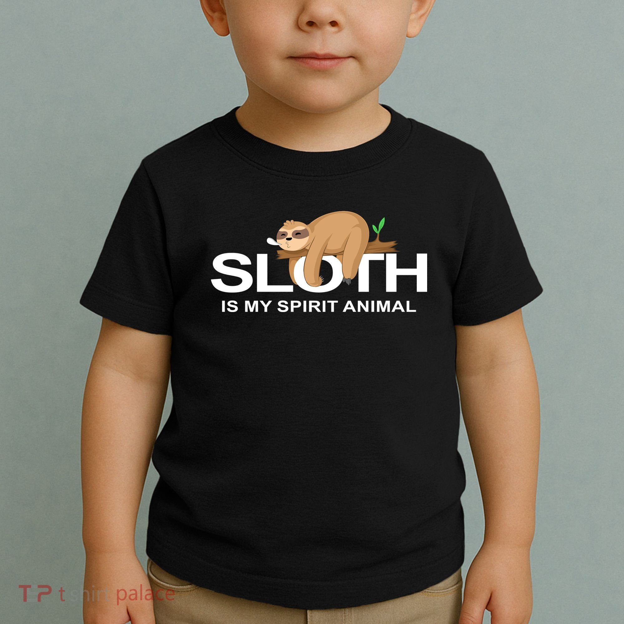 SLOTH IS MY SPIRIT ANIMAL Toddler T-Shirt