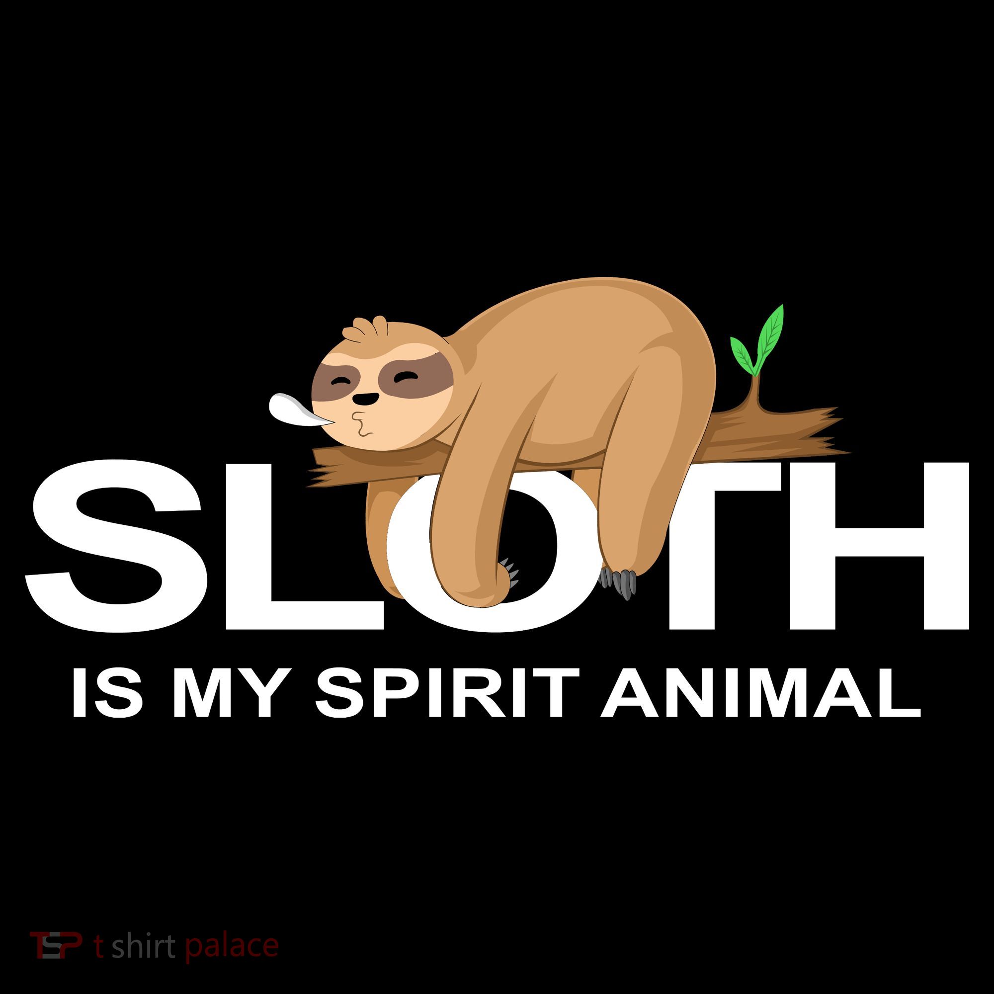 SLOTH IS MY SPIRIT ANIMAL Women's Long Sleeve Shirt