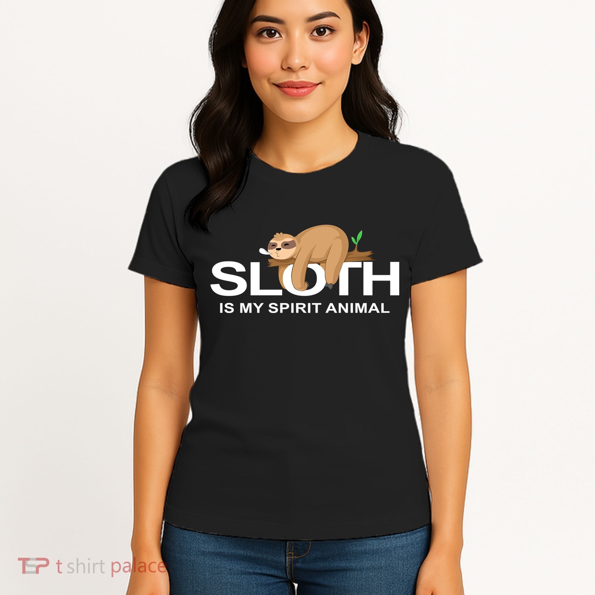 SLOTH IS MY SPIRIT ANIMAL Women's T-Shirt